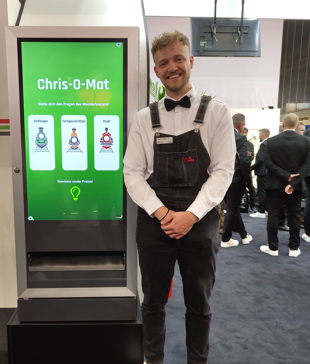 Moritz Staat at Innotrans 2024 - Digital Solutions for Railway Industry